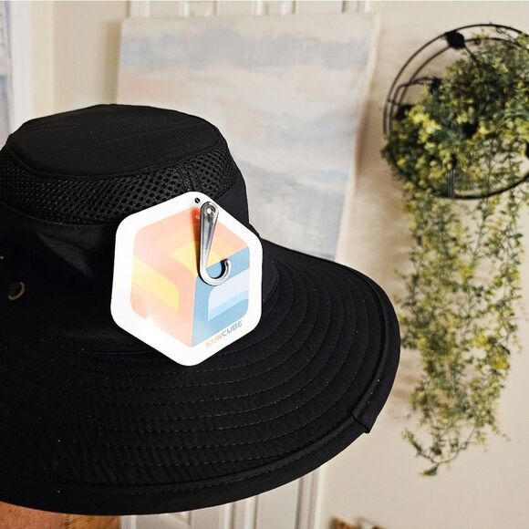 Suncube Outdoor Hiking Fishing Summer Sun Protection Wide Brim Boonie Shade Hat. - Picture 8 of 9